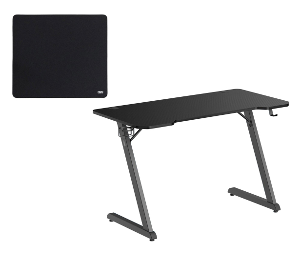 SMX Biurko CHAD 2 120cm + Speed Mouse Mat L Black - 1351441 - zdjęcie